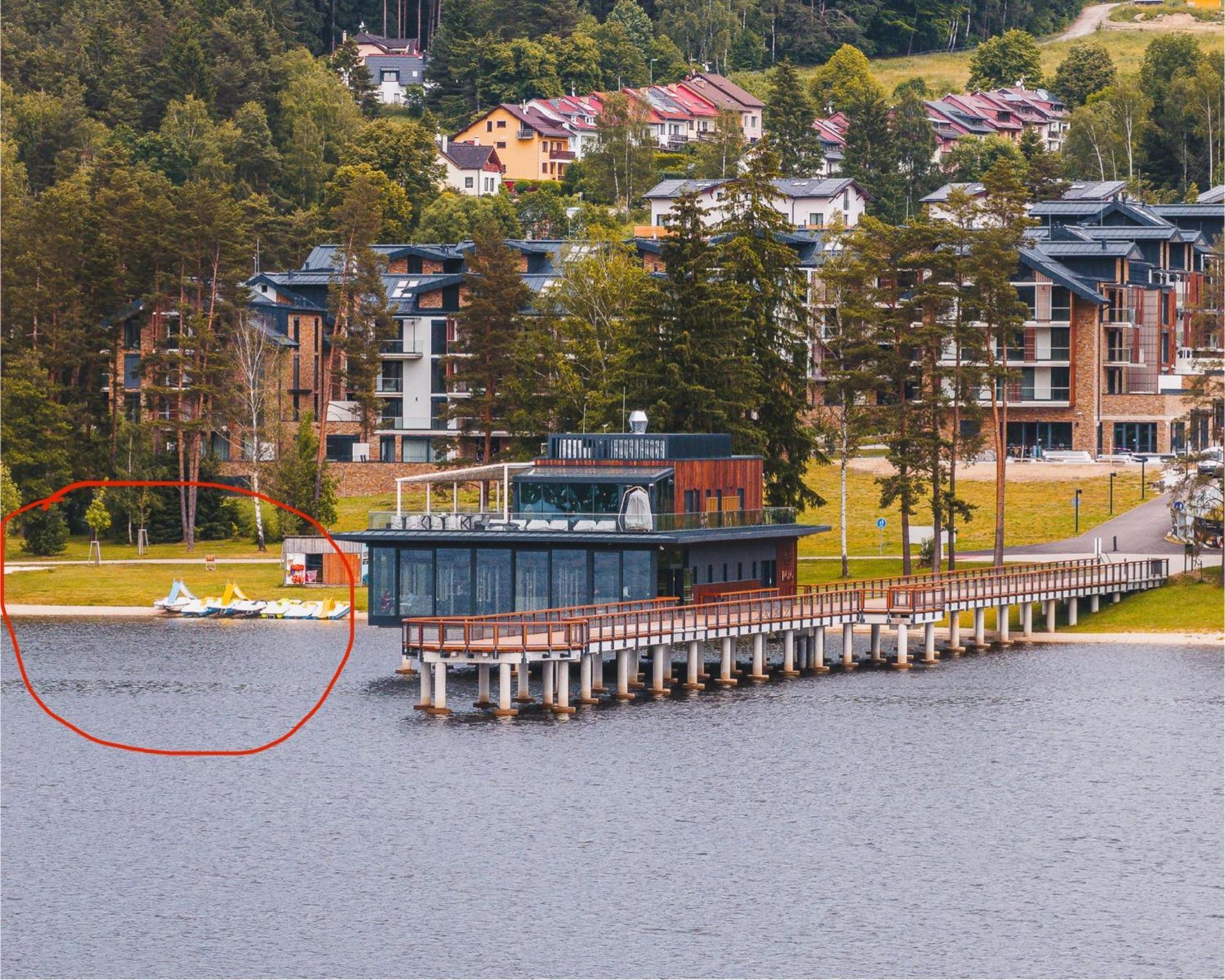 Molo Lipno Resort Luxusni Apartman 4Kk Český Krumlov Kültér fotó