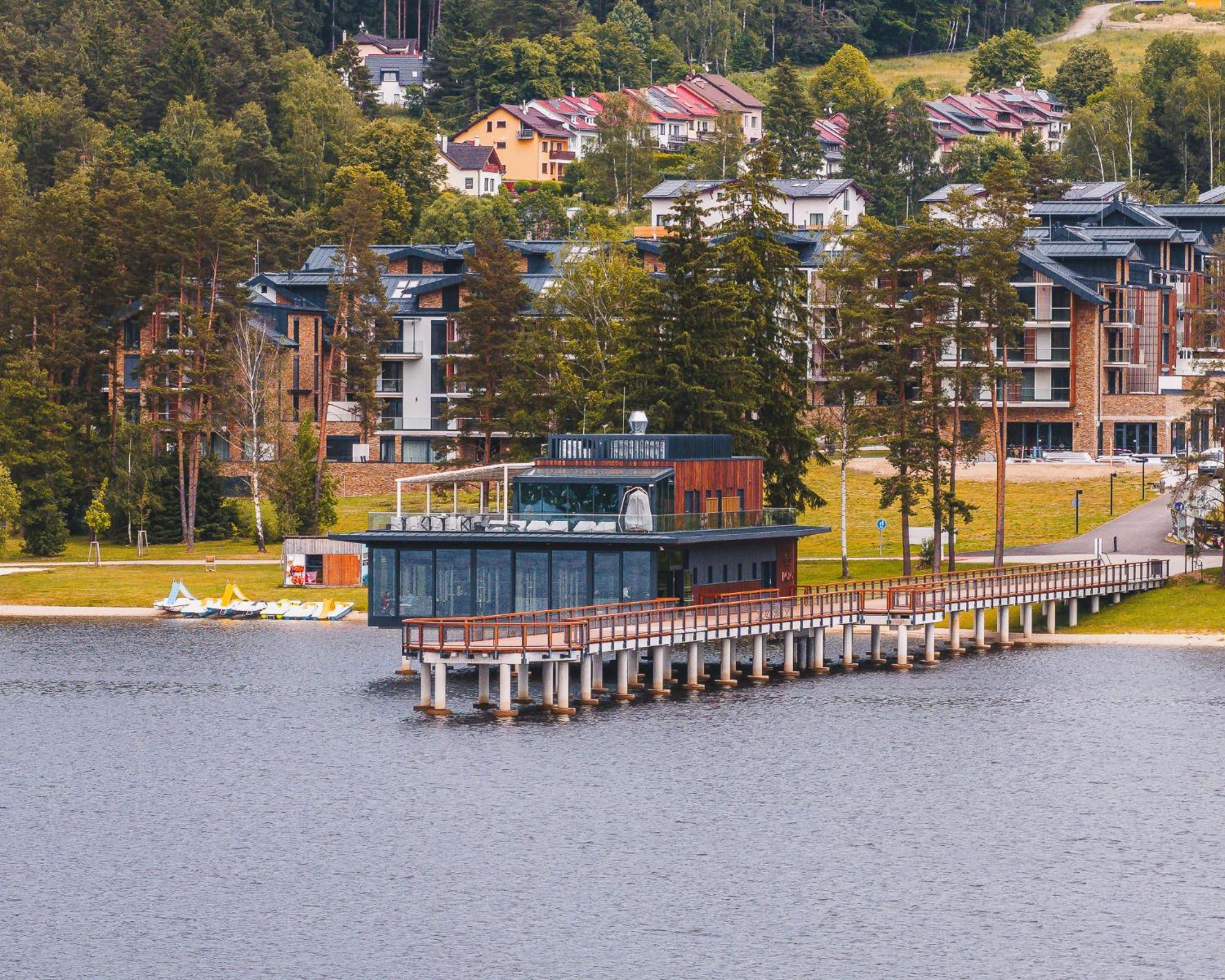 Molo Lipno Resort Luxusni Apartman 4Kk Český Krumlov Kültér fotó