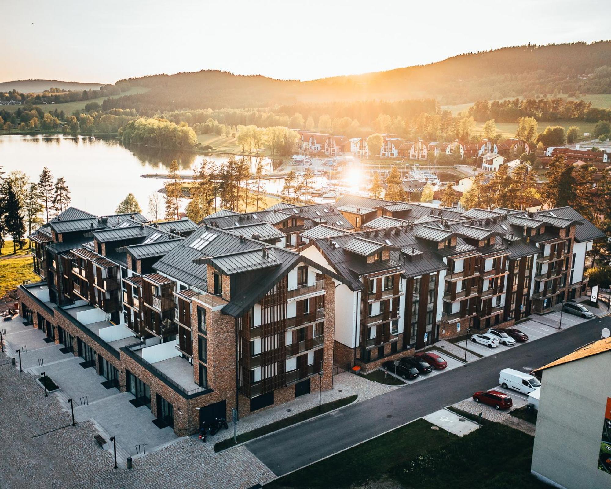 Molo Lipno Resort Luxusni Apartman 4Kk Český Krumlov Kültér fotó